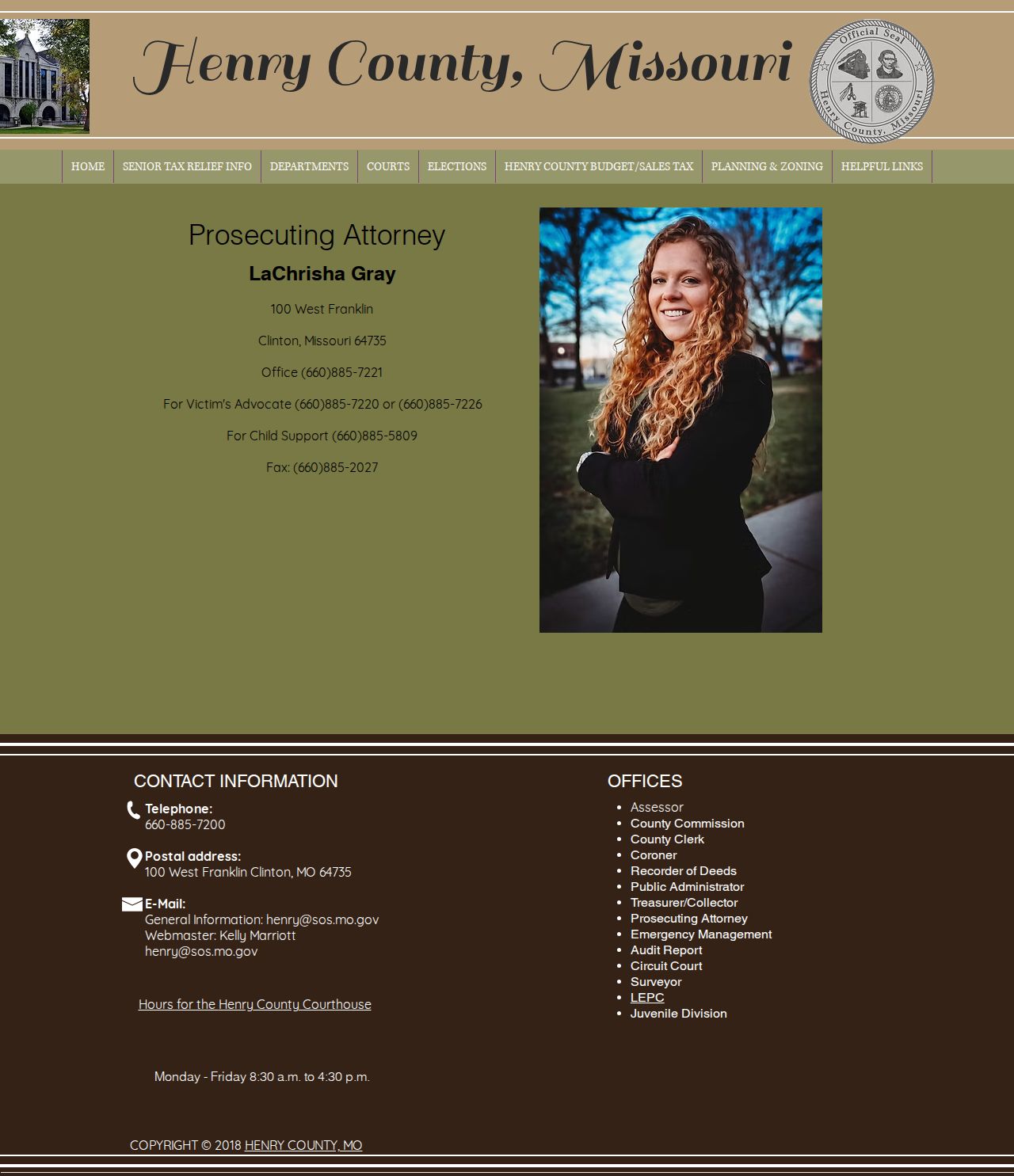 Henry County prosecuting attorney criminal charge record channel